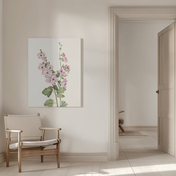 Orange Eye Globemallow From North American Wildflowers (1925) By Mary Vaux Walcott | Canvas - Room Interior 1
