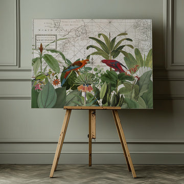 Tropical Map Exploration | Canvas - Room Interior 1