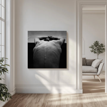 Snail on Human Back | Canvas - Room Interior 1