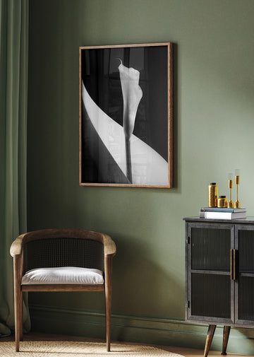 Elegant Calla Lily | Poster - Room Interior 2