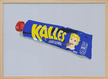 Classic Swedish Spread Tube | Poster - Wood Frame Interior