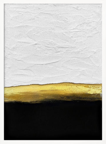 Golden Horizon | Poster - White Frame Interior