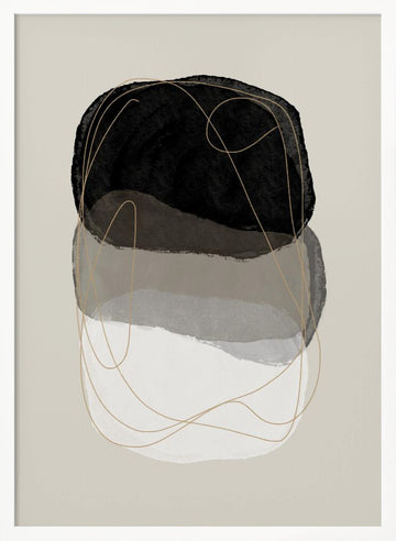 Graphic 238 | Poster - White Frame Interior