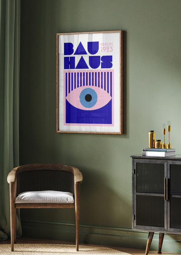 Bauhaus Eye | Poster - Room Interior 2