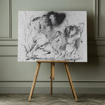 Expressive Human Figures | Canvas - Room Interior 1