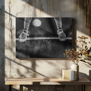 Chalked Hands on Bar | Canvas - Room Interior 2