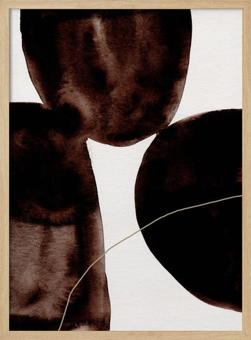 Shapes 11X | Poster - Wood Frame Interior