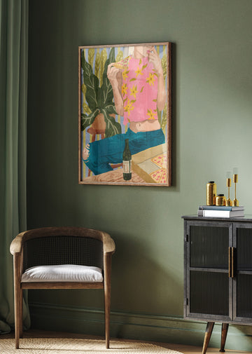 Casual Pizza Night | Poster - Room Interior 2