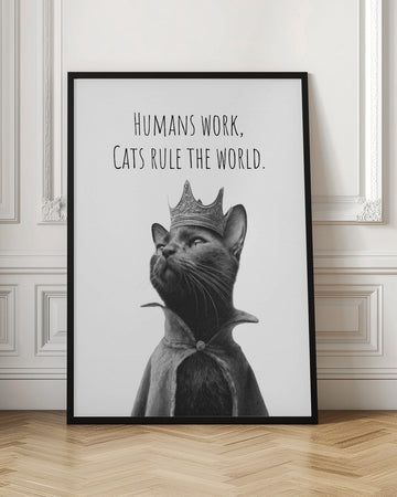 Majestic Cat King | Poster - Room Interior 1