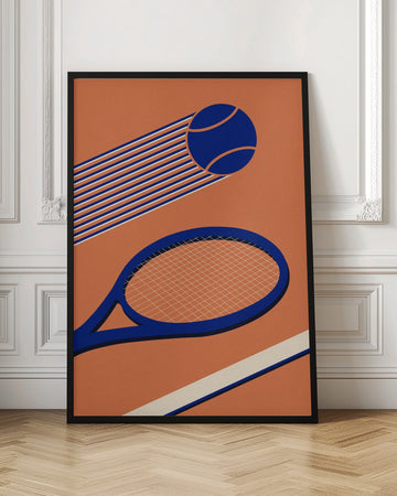 Tennis 80s | Poster - Room Interior 1