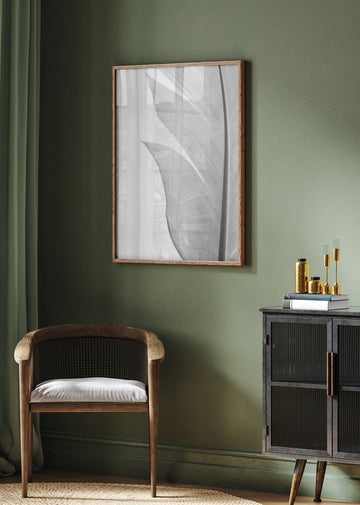 Delicate White Feather | Poster - Room Interior 2