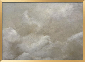 Cloud | Poster - Gold Frame Interior