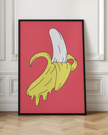 Melting Banana | Poster - Room Interior 1