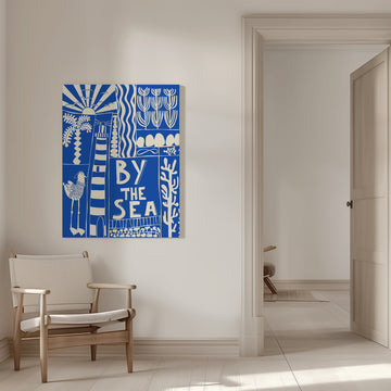 By The Sea Coastal Scene | Canvas - Room Interior 1