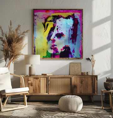Vibrant Pop Expression | Poster - Room Interior 2