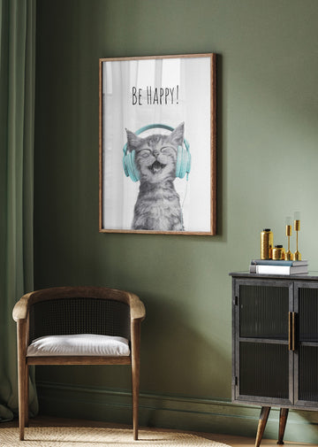 Happy Kitten Music | Poster - Room Interior 2
