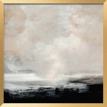 Clouds | Poster - Gold Frame Interior