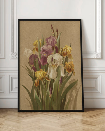 Fleur De Lis, No. 3 | Poster - Room Interior 1