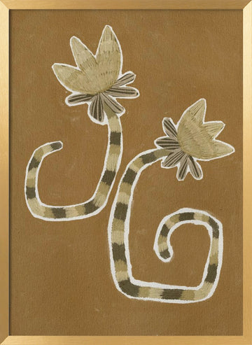 Delicate Bloom 8 | Poster - Gold Frame Interior