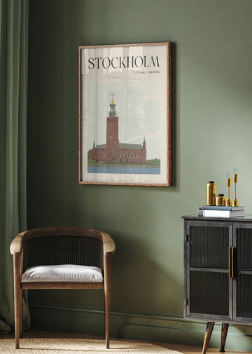 Stockholm City Hall | Poster - Room Interior 2