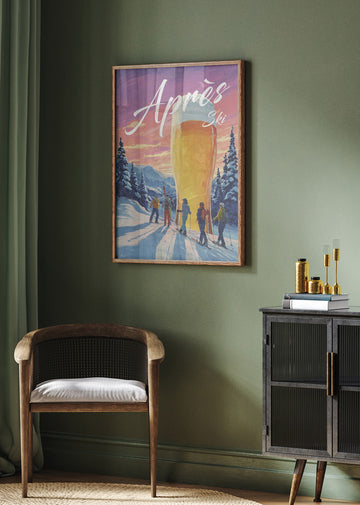 Après Ski Cheers | Poster - Room Interior 2