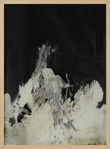 Unsettled | Poster - Wood Frame Interior