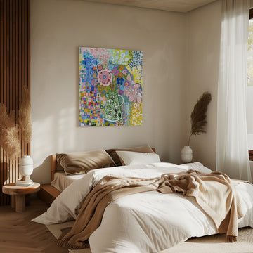 Power of Pastels | Canvas - Room Interior 2