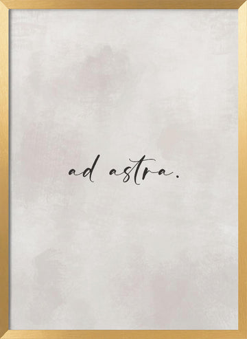 Celestial Journey | Poster - Gold Frame Interior