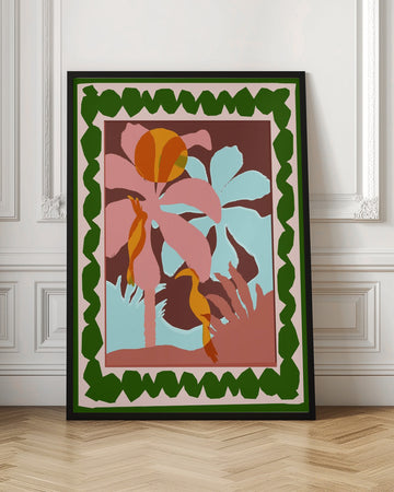 Tropical Birds Paradise | Poster - Room Interior 1