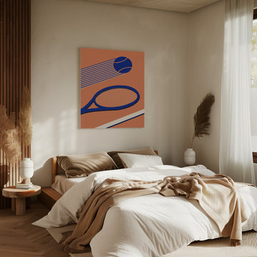 Tennis 80s | Canvas - Room Interior 2