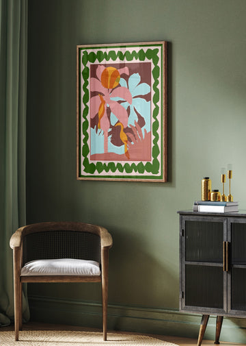 Tropical Birds Paradise | Poster - Room Interior 2