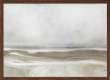 Sea Air | Poster - Walnut Frame Interior