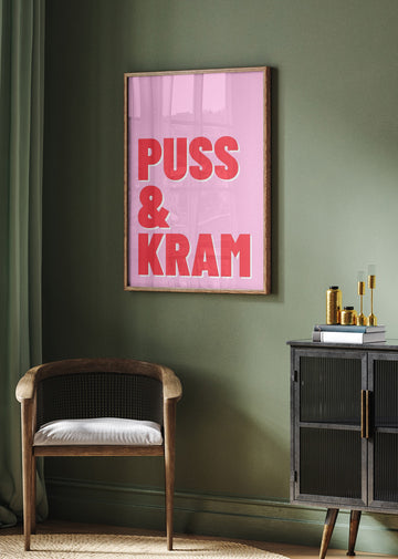 Puss & Kram Message | Poster - Room Interior 2