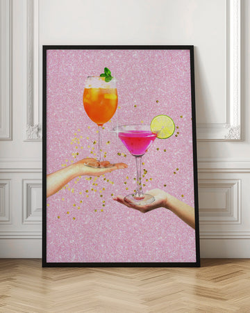 Sparkling Cheers | Poster - Room Interior 1