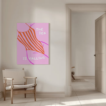 The Sea Is Calling | Canvas - Room Interior 1