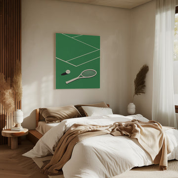 Rosi Feist Lawn Tennis Club | Canvas - Room Interior 2
