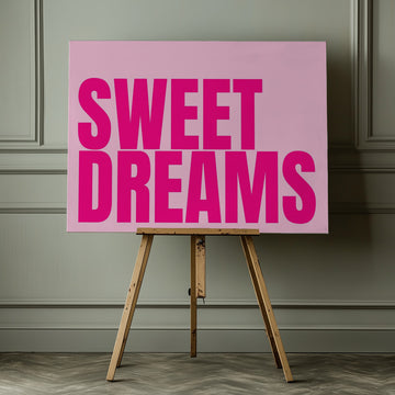 Pink Sweet Dreams | Canvas - Room Interior 1