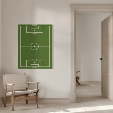 Green Soccer Field | Canvas - Room Interior 1