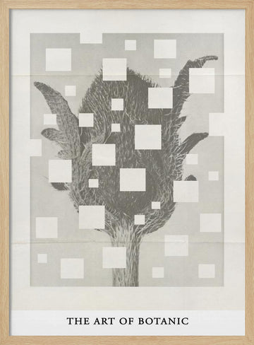 The art of botanic No.3 | Poster - Wood Frame Interior