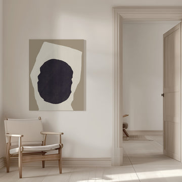 Abstract Organic Form | Canvas - Room Interior 1