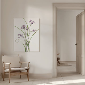 Wild Hyacinth From North American Wildflowers (1925) By Mary Vaux Walcott | Canvas - Room Interior 1