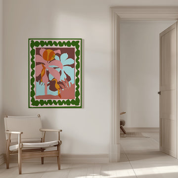 Tropical Birds Paradise | Canvas - Room Interior 1