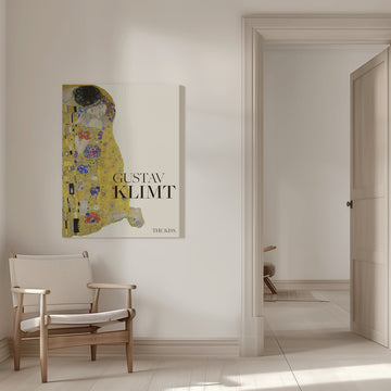 The Kiss (1907–1908) Special Poster | Canvas - Room Interior 1