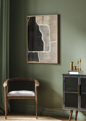 Abstract Organic Textures | Poster - Room Interior 2