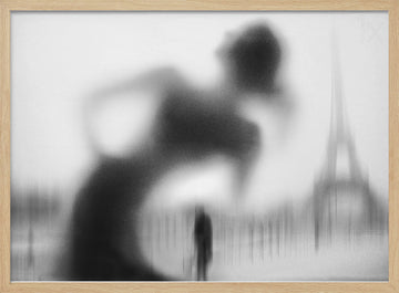 Parisian Woman Dream | Poster - Wood Frame Interior