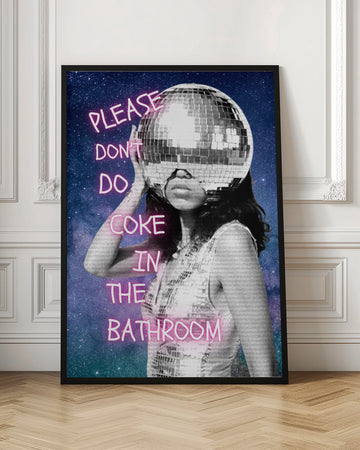 Mirror Head Party Scene | Poster - Room Interior 1