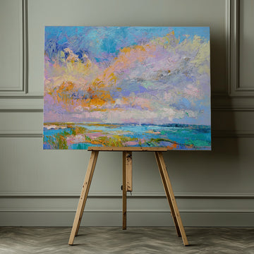 Colorful Landscape | Canvas - Room Interior 1