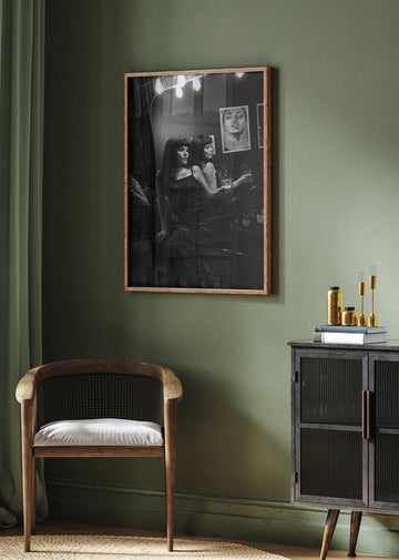 Elegant Woman Reflection | Poster - Room Interior 2