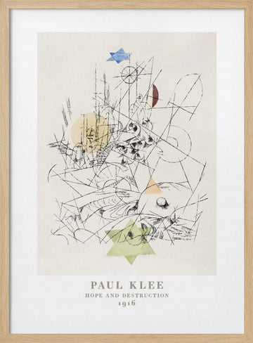 Hope and Destruction 1916 | Poster - Wood Frame Interior