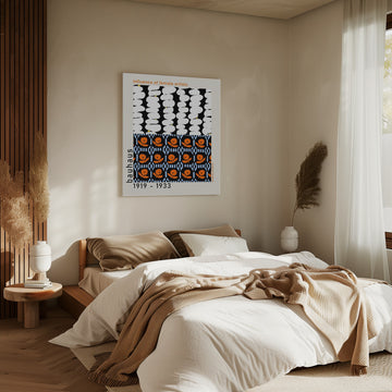 Bauhaus Graphic Patterns | Canvas - Room Interior 2